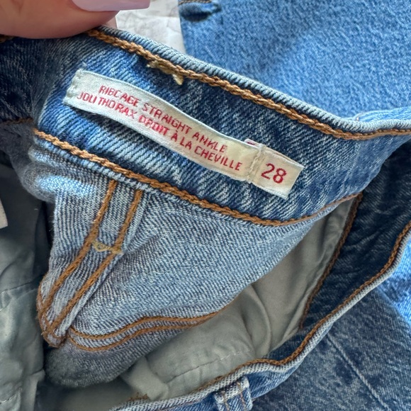 RIBCAGE STRAIGHT ANKLE LEVIS - Picture 4 of 6